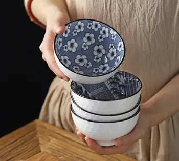 A Azul E A Branca Da Porcelana Do Xícara (Chá) De Viagem Cerâmica Tigela De Chá Anti Escala Pintada À Mão Em Estilo Chinês Cone Copa Meditação Xícaras De Chá