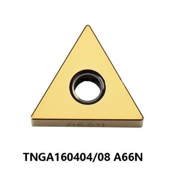 Original 10pcs/box TNGA 160404 160408 TNGA160404 TNGA160408 A66N TNGA1604 Torno Cortador de Ferramentas para Torneamento de Pastilhas de metal duro