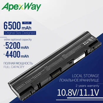 Apexway 6500 mAh A31-1025 A32-1025 Laptop Bateria para Asus Eee PC 1025 1025C 1025CE 1225 1225B 1225C R052 R052C R052CE 6 Células