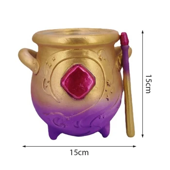 1pcs Colorido Magias de Brinquedo Mixies cor-de-Rosa Mágica Nebulização Caldeirão Misto de Magia Névoa Pote de Brinquedos para as Crianças Presentes de Aniversário Para Crianças Brinquedos