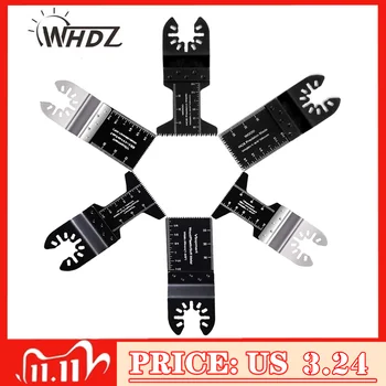 WHDZ 2pcs Universal Bi-metal Precission Multitools da Lâmina de Serra Oscilante Multi Ferramentas Elétricas Função de Ferramenta de Peças da Ferramenta de Poder