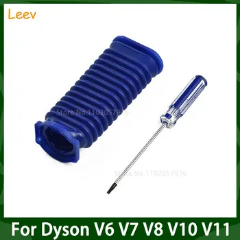 Azul Mangueira Para Dyson V6 V7 V8 V10 V11 Aspirador De Pó Macio De Veludo Rolo De Tubo De Sucção De Limpeza Da Casa, Substituição De Acessórios