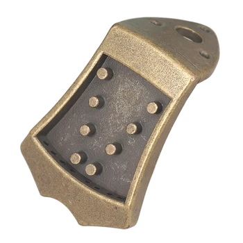 Bronze Metal Triângulo Bandolim Arremate Peças para 8 Seqüência de Topo Arqueado Mandoline de Substituição
