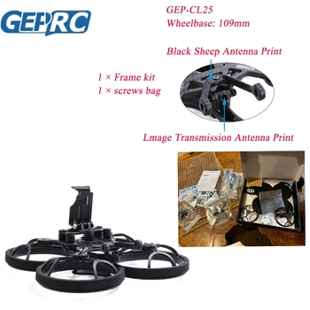 GEPRC GEP-CL25 Quadro Para Cinelog 25 Drone de Fibra de Carbono Acessórios do Quadro RC FPV Freestyle Quadcopter Drone