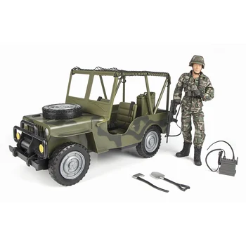 Justiça Vermelha Divisão Mundo Soldados Modelo 1:6 Militares Boneco Soldado Figura Modelo Jeep Veículo Brinquedos para Crianças