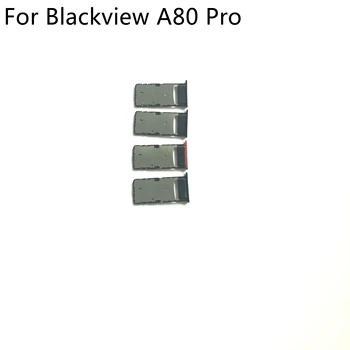 Novo Original Blackview A80 Pro Suporte do Cartão Sim Bandeja de Cartão Slot Para Blackview A80 Pro MT6757V 6.49