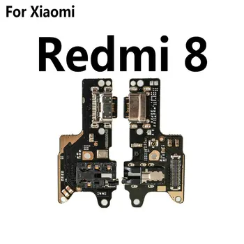 Novo Microfone Módulo+Porta USB de Carregamento do Conselho cabo do Cabo flexível do Conector de Peças Para Xiaomi Redmi 8 8A