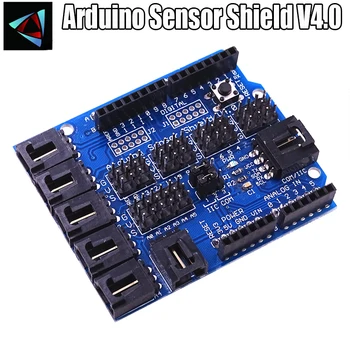 Eletrônica inteligente para o Arduino Sensor Shield V4.0 V4 Digital Analógico Módulo De Expansão Conselho De Desenvolvimento