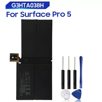 Bateria de substituição Para o Microsoft Surface Pro 5 Pro5 Surface Pro 6 Pro6 DYNM02 G3HTA038H Genuíno Bateria do Tablet 5940mAh