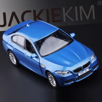 1:36 BMW M5 Puxar de volta Modelo de Carro Liga o Carro Modelo Diecasts de Metal Veículos de Brinquedo de Carro de Modelo de Simulação de Coleta de Crianças Brinquedo de Presente F156