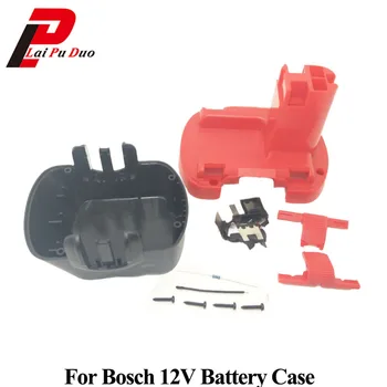 Caixa de plástico (Sem células de bateria) Para a Bosch 12V Ni-CD Ferramenta de Energia Bateria de 1220 BAT043, BAT045, 26073 35430 Shell Tampa
