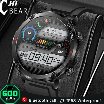 ChiBear 2023 Smart Watch Homens De 1,6 Polegadas Full Touch Pulseira De Fitness Tracker Relógio De Desporto De Chamada Bluetooth Smart Relógio Homens Smartwatch