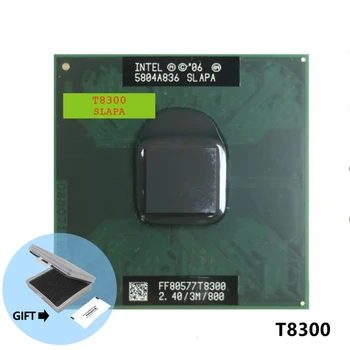 Intel Core 2 Duo T8300 CPU para computador Portátil processador PGA 478 de cpu de 100% funcionando corretamente