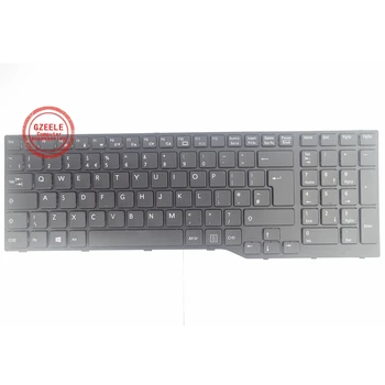 EUA/reino UNIDO o Novo teclado do Laptop para Fujitsu Lifebook E753 E754 E756 laptop Moldura de Prata