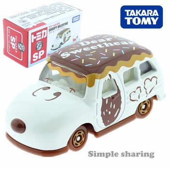 Sonho Tomica Snoopy dos Namorados Takara Tomy Diecast de Metal QUENTE POP Carro Modelo Crianças Brinquedos Para Crianças Colecionáveis Presente