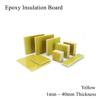 Amarelo 3240 Resina Epóxi Placa de Isolamento de Alta Temperatura Resistente de Fibra de vidro Pad FR4 de Fibra de Vidro Modelo de Folha de Mdf