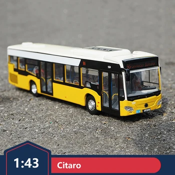 1:43 NOREV Citaro puro, ônibus elétrico, ônibus de passageiros, estacionamento de autocarro modelo