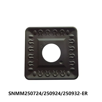 Pastilhas de metal duro de SNMM 250724 SNMM250724-ER SNMM250924 SNMM250932 YBC252 SNMM250924-HDR YBC251 YBC351 Torno Cortador de Ferramentas para Torneamento