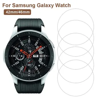 5/3/1 pcs para Samsung Galaxy Watch 46mm 42mm 9H Vidro Temperado Anti-risco de Explosão, à prova de Protetor de Tela de Vidro do Filme