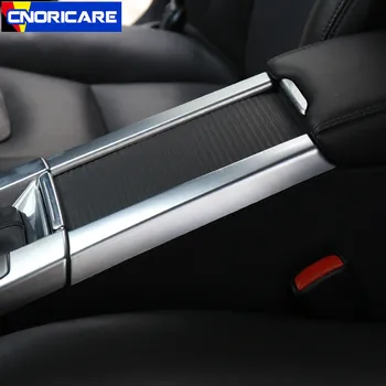 Estilo carro Consola Central com apoio de Braço, Caixa de Água, Suporte de Copo Tiras de Guarnição Adesivo Para Volvo XC60 S60, V60 Interior Modificado Acessórios