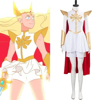 She-Ra - a Princesa do Poder, Ela Ra Cosplay Traje Mulheres vestem Roupas de Halloween Fantasias de Carnaval