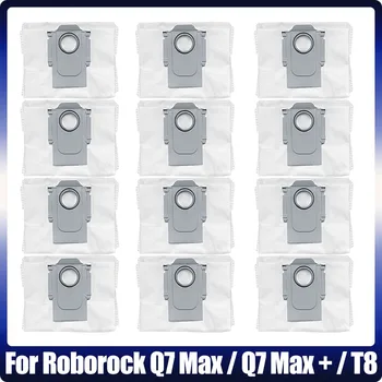 Descartável Saco de Pó Automático de coleta de poeira, Acessórios Para Xiaomi Roborock Q7 Max / Q7 Max+ / T8 Robô Aspirador de Peças de Reposição