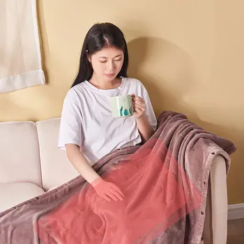 Xiaomi USB Elétrico Aquecido Cobertor mais grosso Aquecedor de 5V Aquecimento Elétrico Xale Colchão Termostato Elétrico Quente Aquecimento Cobertor