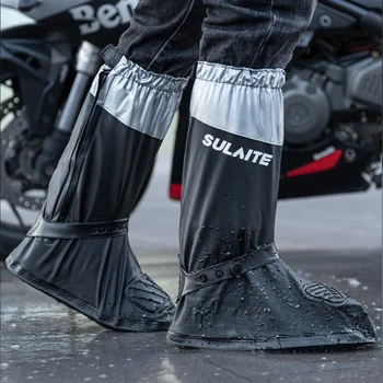 1 Par de Moto Chuva de Inicialização Sapatos de Cobre Impermeável Motocicleta Calçado Protetor de Calçado Unissex para Moto Bicicleta