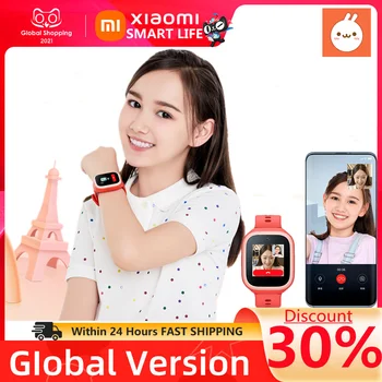 Xiaomi Original Mi Coelho Crianças do Relógio do Telefone Móvel 5c 1,4 Polegadas Posicionamento Wif Inteligente Multi-Função de Protecção do Relógio