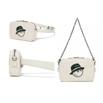 Mini Cinto Saco com Alça Ajustável Cintura Pequena Bolsa para Golf 3 Usa