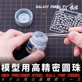 Galaxy Modelo T08D01-15 Séries de Aço Inoxidável/Bronze/Vidro Esfera de Alta Precisão Bola X100pcs para o Modelo Hobby de DIY Ferramentas